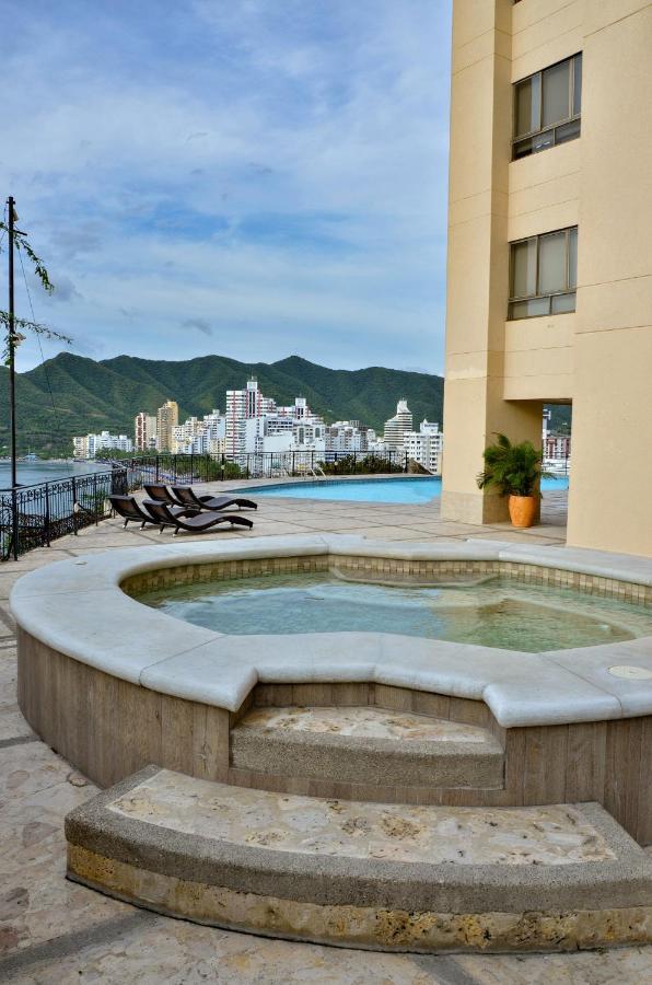 Apartamentos El Penon Del Rodadero Vista Al Mar - By Apartamar Santa Marta Exterior foto